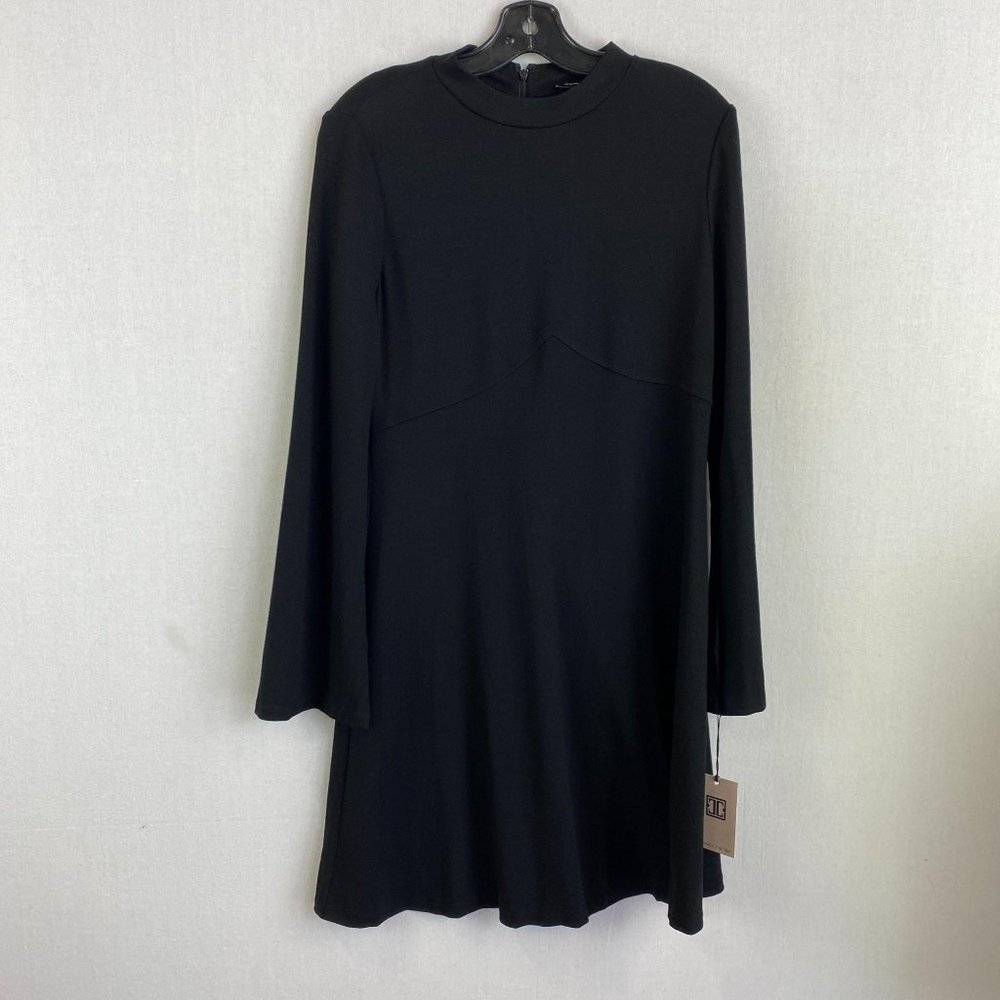 Black High Neck Dress